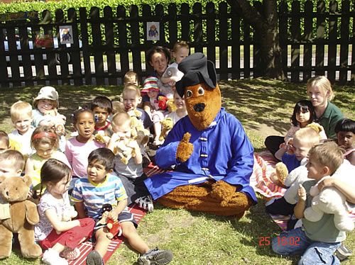 Children at Happitots Day Nursery