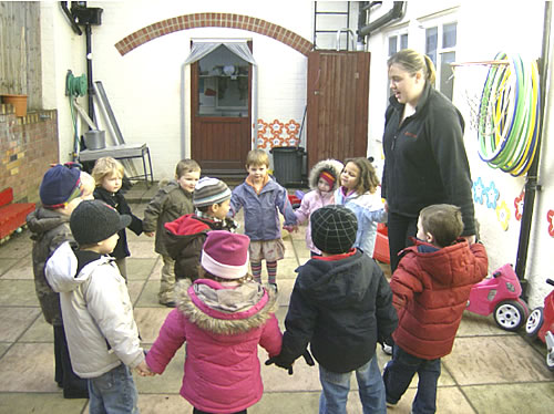 Children at Smart Tots enjoying the